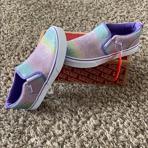 vans asher rainbow